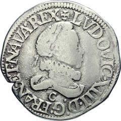 1/2 Franc - Louis XIII
