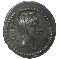 Denarius - Brutus L•PLAET•CEST / BRVT•IMP