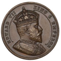 Medal - Edward VII Coronation, bronze