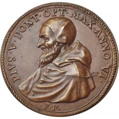 Medal - Pius V Naval battle of Lepanto