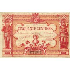50 Centimes - Chambre de Commerce de Poitiers et de la Vienne
