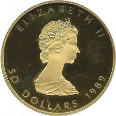 50 Dollars - Elizabeth II 2nd Portrait, GML Bullion Coinage