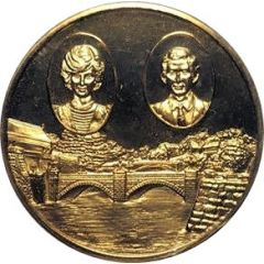 Medal - Prince and Princess of Wales in Japan