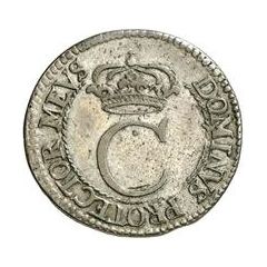 4 Rundstück - Carl XI With both inner circles