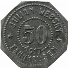 50 Pfennig - Tannhausen Julian Websky