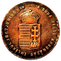 Medallion - Coronation of Franz Joseph