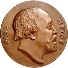 80th birthday of the author Paul Heyse
