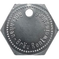 1/2 Liter Bier Rottenhan-Bräu, Rentweinsdorf