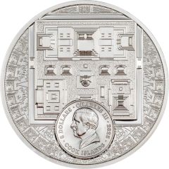 5 Dollars - Charles III Aztec Empire