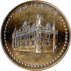 Monnaie de Paris Tourist Token - Château d`Azay-le-Rideau