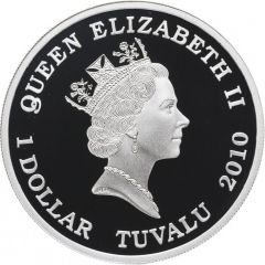 1 Dollar - Elizabeth II Samurai
