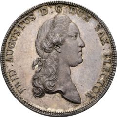 2 Thalers - Frederick August III Prize Taler