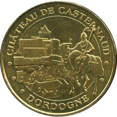 Monnaie de Paris Tourist Token - Dordogne Château de Castelnaud