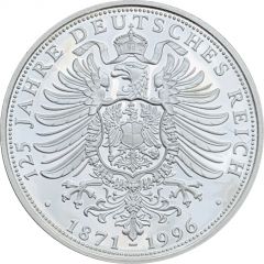 Medal - 125th anniversary of creation of the German Empire
