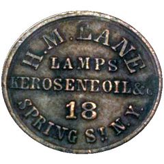1 Cent - H. M. Lane New York City, New York