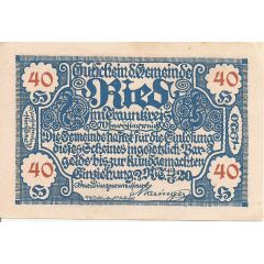 40 Heller Ried im Traunkreis
