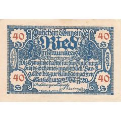 40 Heller Ried im Traunkreis