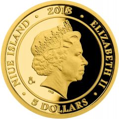 5 Dollars - Elizabeth II Vochomůrka