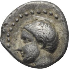 Obol - Kotys I Young head