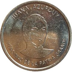 Medal - Heroínas de la Patria Grande Juana Azurduy