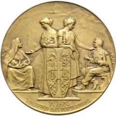 Donation medal by the Black and Yellow Cross and the Disability Fund