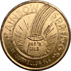 50 Cents - Rainbow Springs Doubloon Marion, Florida
