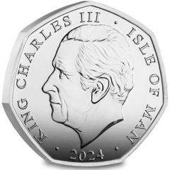 50 Pence - Charles III Peter Pan - Captain Hook, Silver Proof