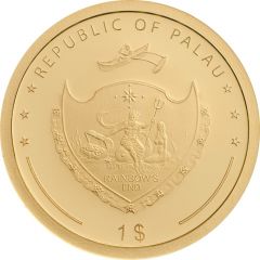 1 Dollar Four Leaf Clover 2019