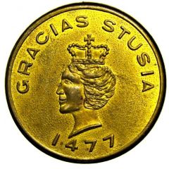 Token - Gracias Stusia 1477, Alka-Seltzer Elkhart, Indiana