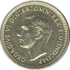 3 Pence - George VI 2nd Maundy issue