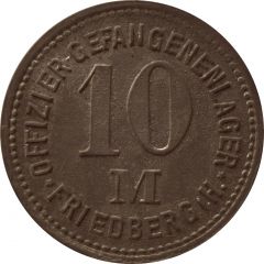 10 Mark - Friedberg Offizier Gefangenenlager