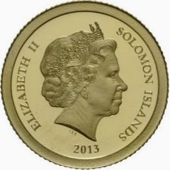 1 Dollar - Elizabeth II Statue of Zeus at Olympia