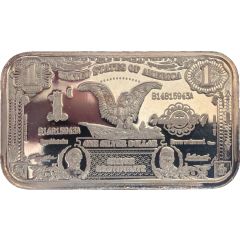 1 Ounce - 1 Dollar Silver Certificate