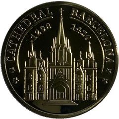 Tourist medal - Barcelona cathedral