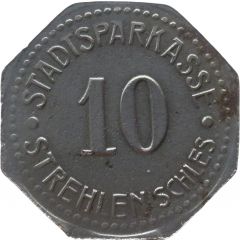 10 Pfennig - Strehlen