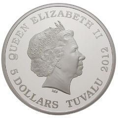 5 Dollars - Elizabeth II Chinese Dragon