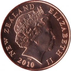 10 Cents - Elizabeth II 4th portrait, non-magnetic, set issue