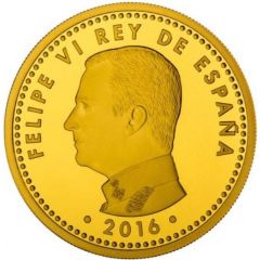 200 Euros - Felipe VI Miguel de Cervantes