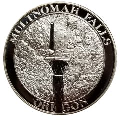 Medal - Oregon Trail Multnomah Falls