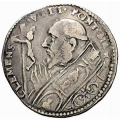 Testone - Clement VIII