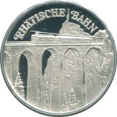 Medal - Rhaetian Railway