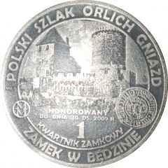 1 kwartnik zamkowy - Polski Szlak Orlich Gniazd - Zamek w Będzinie