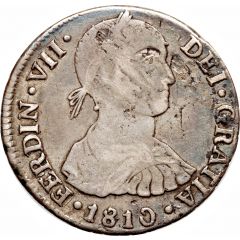 2 Reales - Fernando VII 1st type