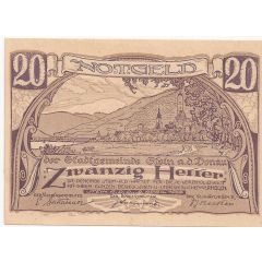 20 Heller Stein an der Donau
