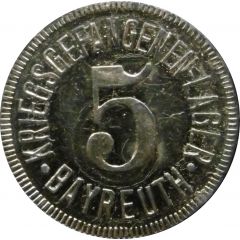 5 Pfennig - Bayreuth Kriegsgefangenen-Lager