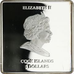5 Dollars - Elizabeth II The Garden of Earthly Delights: 2/3