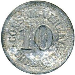 10 Pfennig Consum-Verein Trebnitz