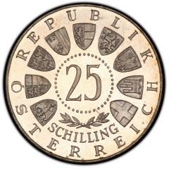 25 Schilling Prince Eugen von Savoyen