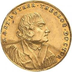 1 Ducat - Frederick Augustus I Bicentenary of the Reformation