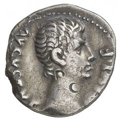 Denarius - Augustus IMP XII